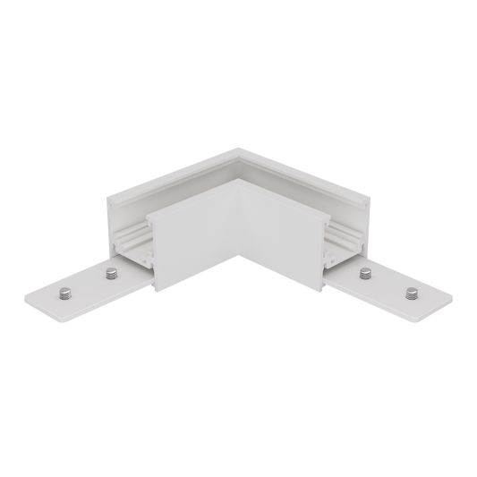 Horizontaler Eckverbinder für die Standard 48V Stromschiene