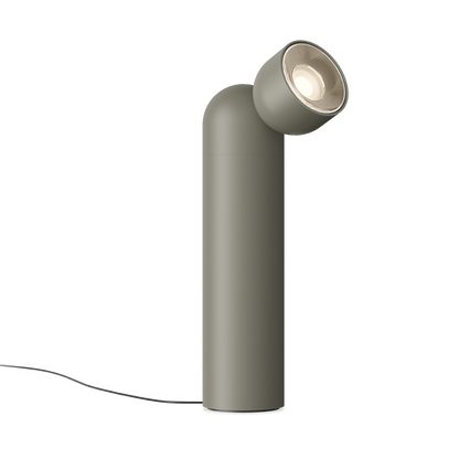 Plusminus solo in Grün als Steh- und Tischleuchte 6341 mit Spolight Mittel