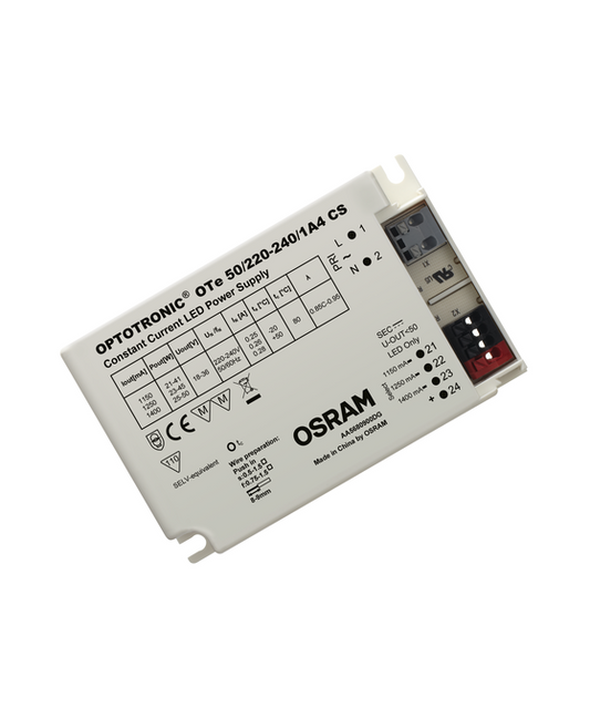 Optotronic OTe 50/220-240/1A4 CS OSRAM LED-Treiber grau mit B-Ware Aufdruck für Konstantstrom