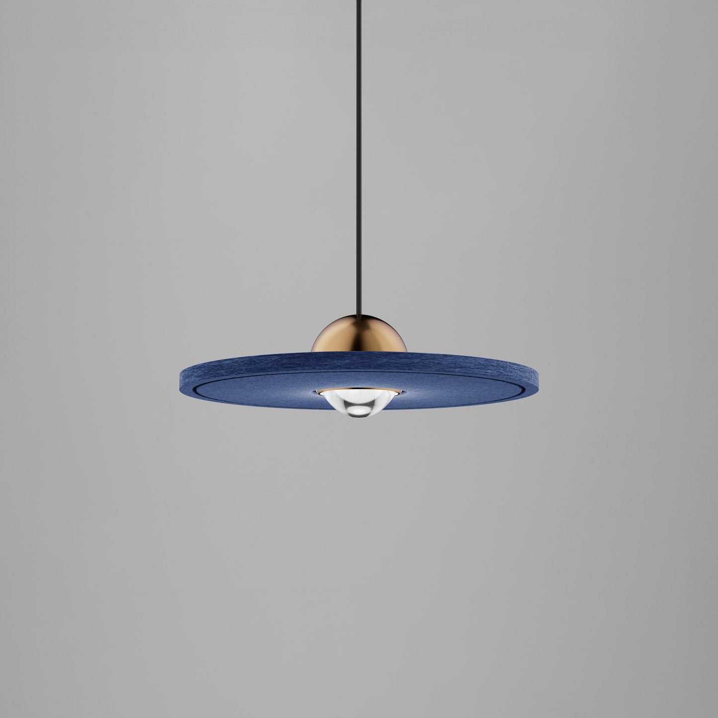 Cleo Silent in Messing/Blau