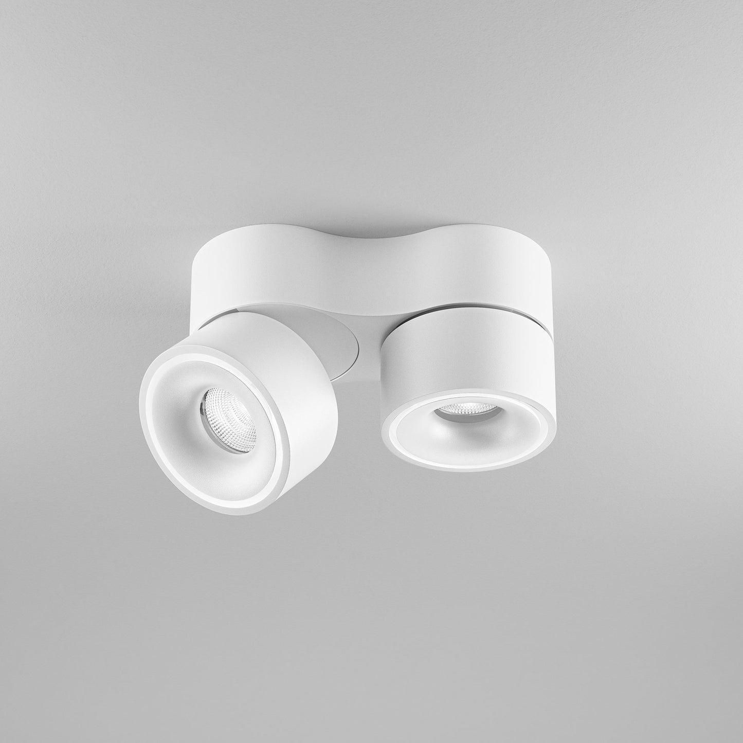 CLIPPO DUO flexible Deckenleuchte
