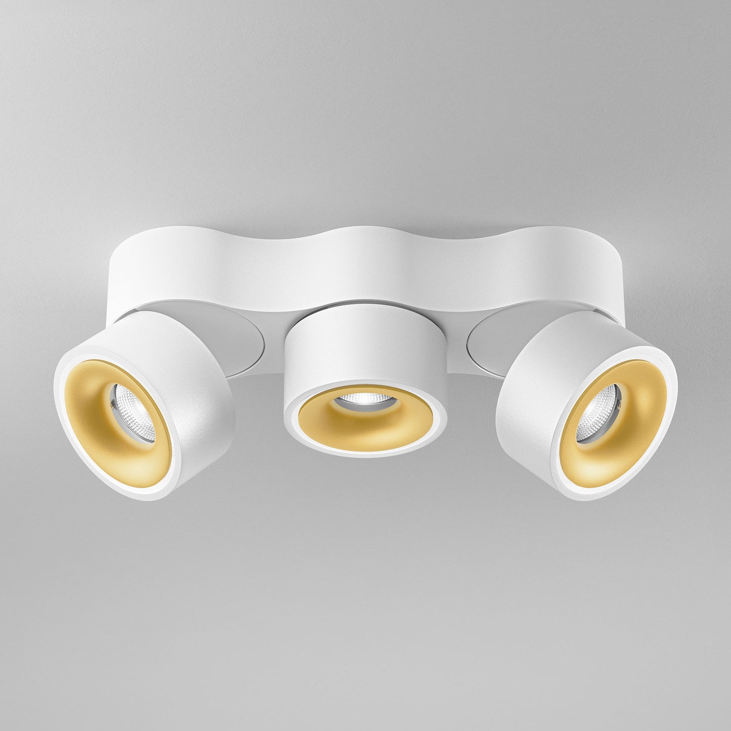 CLIPPO TRIO flexible Deckenleuchte
