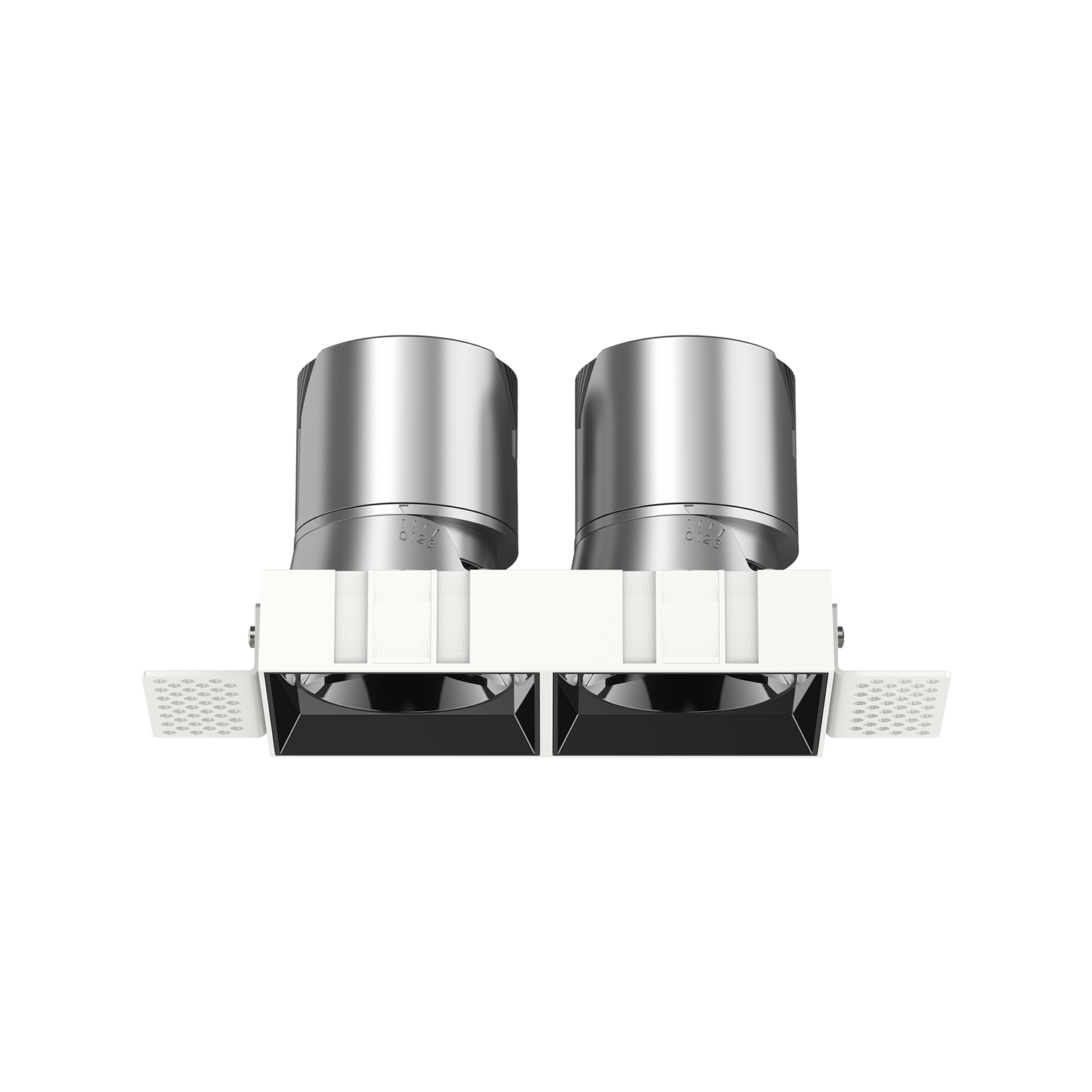 Einbaudownglight randlos 2x10W in weiß