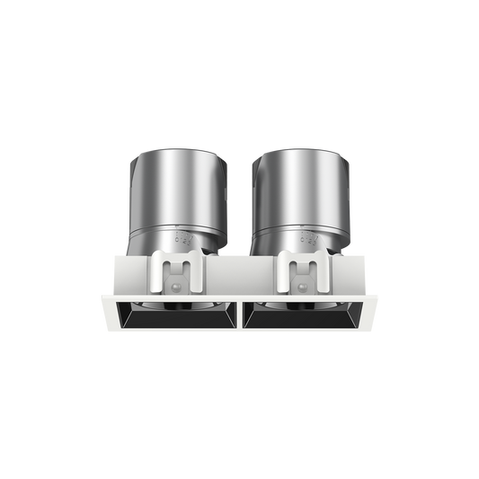 Einbaudownglight 2x10W in weiß