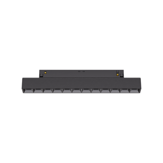 10W Linear LED-Leuchte GapSpot in schwarz für 48V Stromschienensysteme