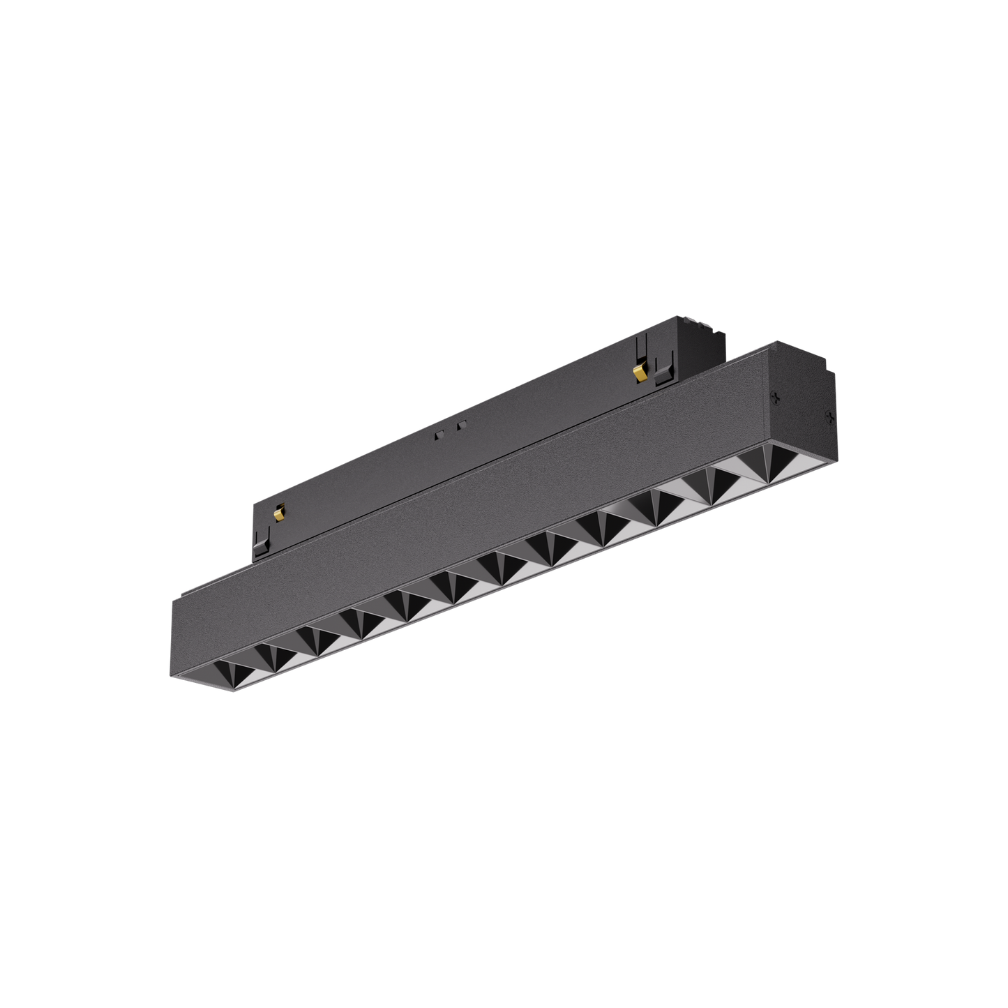10W Linear LED-Leuchte GapSpot in schwarz für 48V Stromschienensysteme
