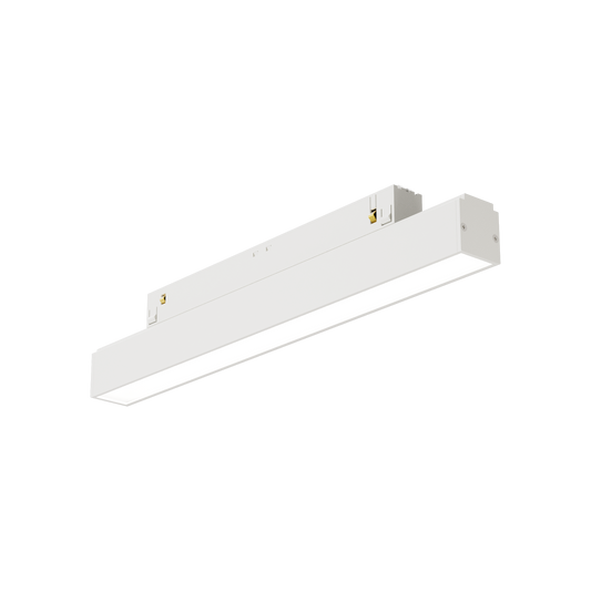 10W Linear LED-Leuchte Gap in weiß für 48V Stromschienensysteme