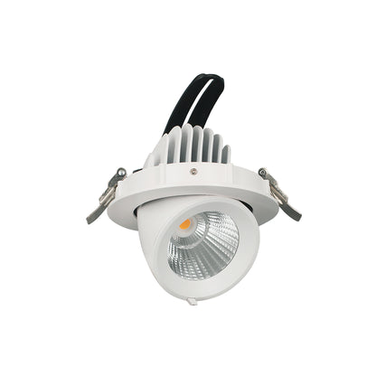 Einbaudownlight ORIO 10W zur Montage in Hohlraumdecken zum Ausklappen und verdrehen in weiß