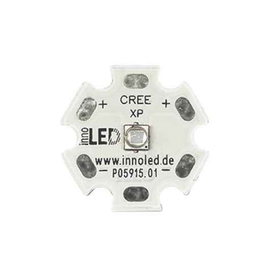 CREE-XP-E LED auf Starplatine in Lichtfarbe blau
