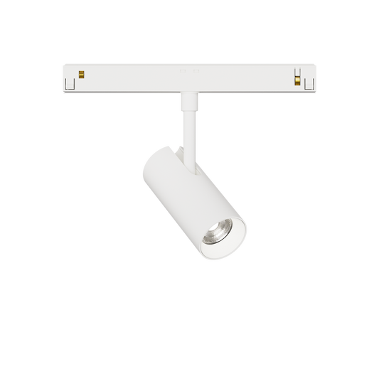 6W Schienenstrahler SpotON D35-weiß für 48V Stromschienen