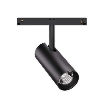 12W Schienenstrahler SpotON D55-schwarz für 48V Stromschienen