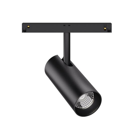 12W Schienenstrahler SpotON D55-schwarz für 48V Stromschienen