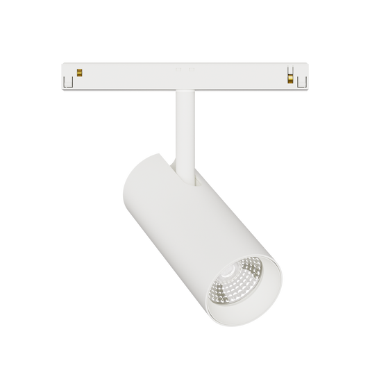12W Schienenstrahler SpotON D55-weiß für 48V Stromschienen