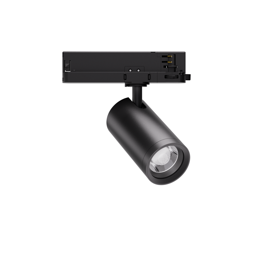 12W Zoom D62AC-INT schwarz innoLED LED-Schienenstrahler schwarz verstellbarer Zoom-Kopf