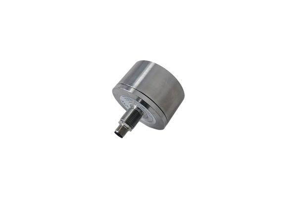 Maschinenleuchte Dot D70 in Edelstahl V4A mit rückseitigem Flanschsstecker M12