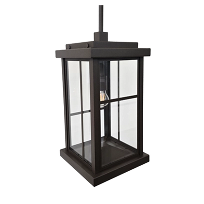 Timber Pendelleuchte mit E27 Fassung und Downlight Gu10